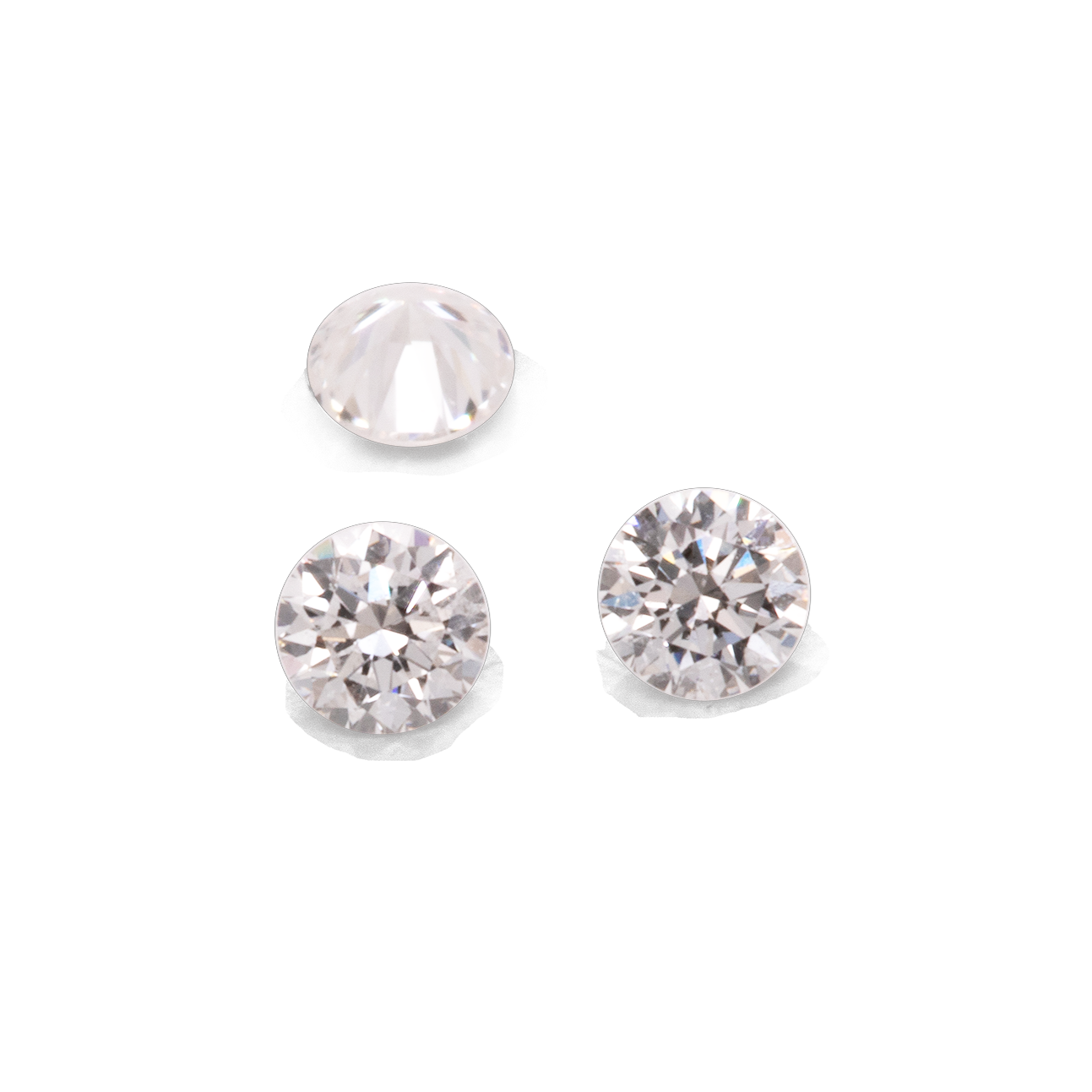 Diamant - weiß, (TW), VS1, rund, 2,2 mm, ca. 0,04 cts, Nr. D11013