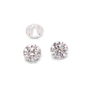 Diamant - weiß (TW), rund, 2.5x2.5 mm, 0.06 cts, Nr. D11037