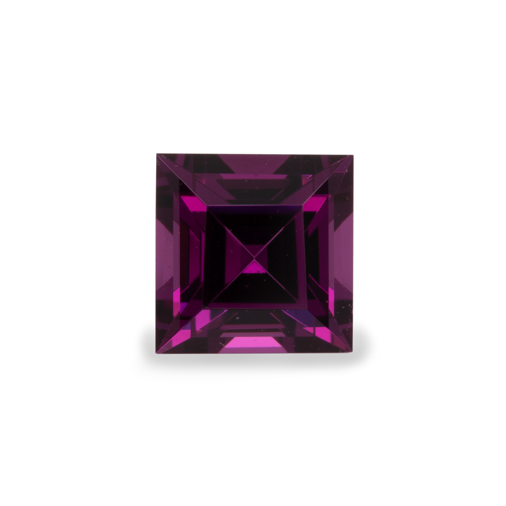 Royal Purple Garnet - purple, square, 5x5 mm, 0.80 cts, No. RP57001