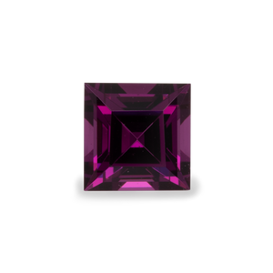 Royal Purple Garnet - purple, square, 5x5 mm, 0.80 cts, No. RP57001