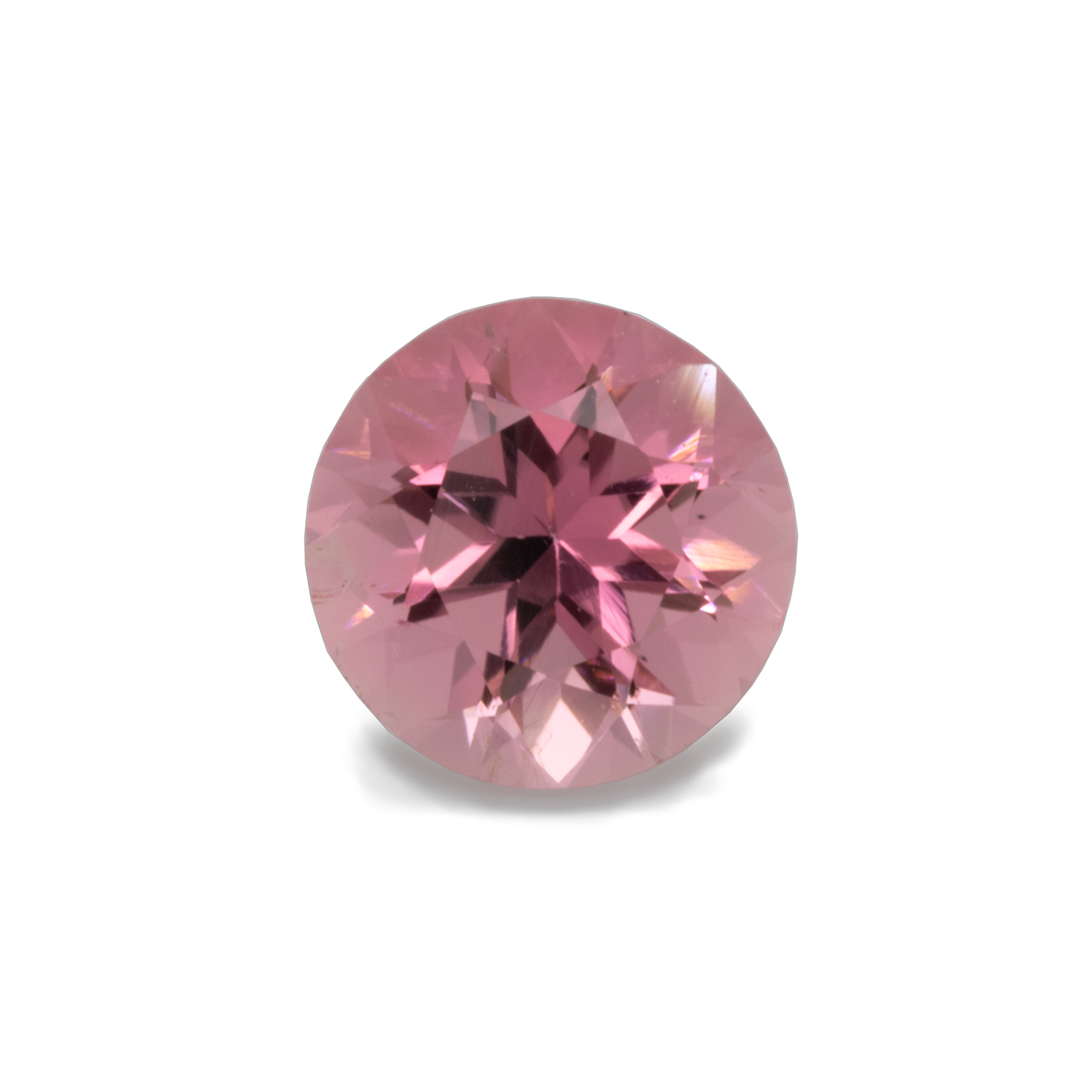 Turmalin - rosa, rund, 5,5x5,5 mm, 0,58-0,64 cts, Nr. TR10157