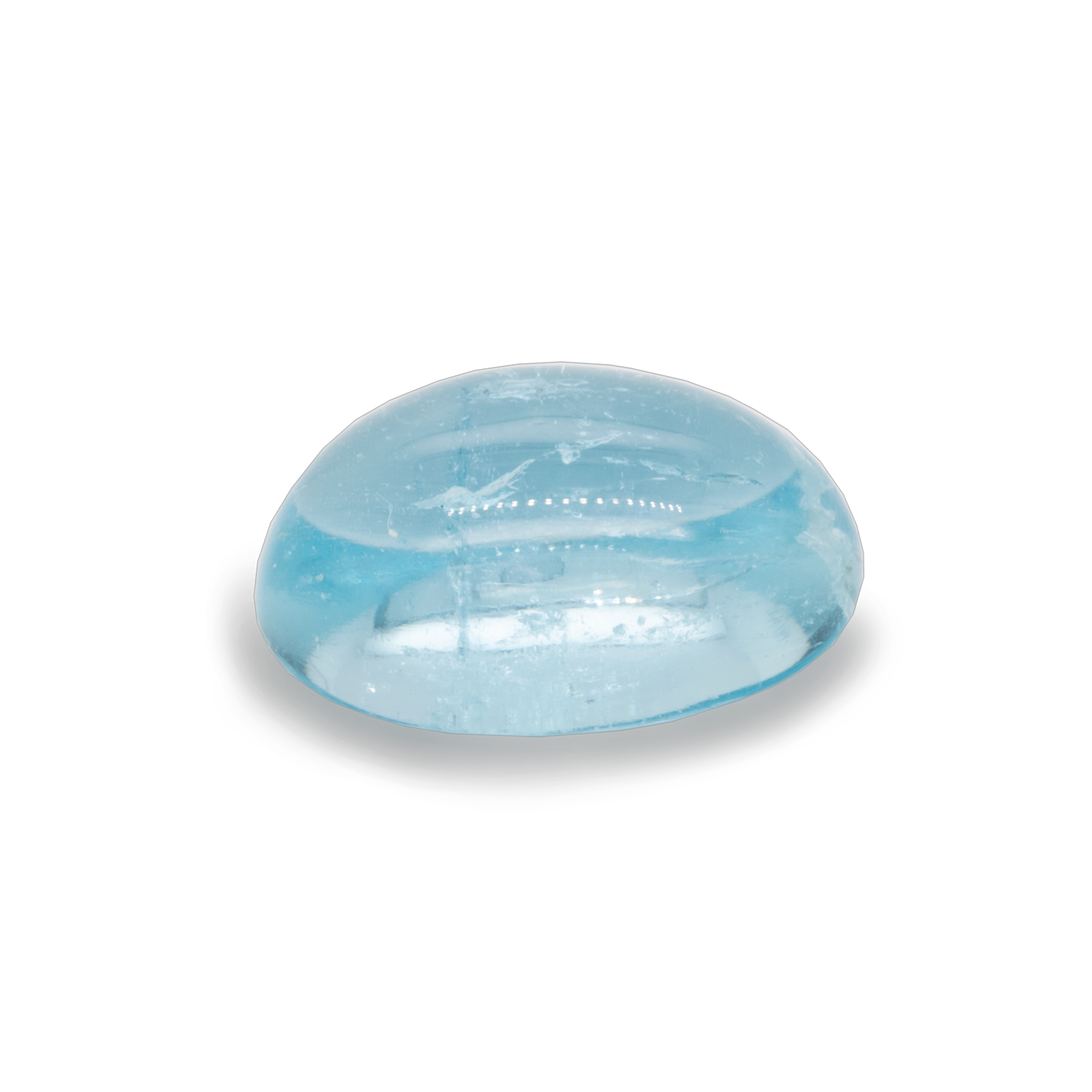 Aquamarine - AA, oval, 14,5x10 mm, 7.07 cts, No. A87002