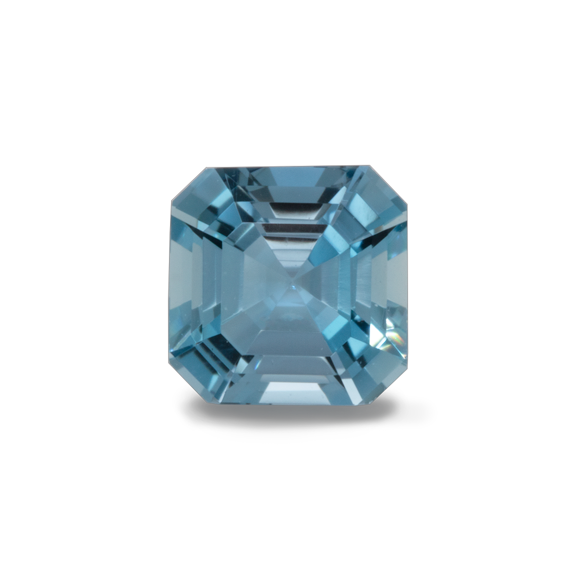 Aquamarine - AAA, octagon, 5x5 mm, 0.49-0.51 cts, No. A90003