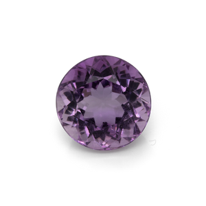 Amethyst - purple, round, 11.25x11.25 mm, 5.13 cts, No. AMY26001