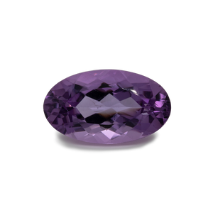 Amethyst - purple, oval, 14x8.2 mm, 3.30-3.90 cts, No. AMY53001