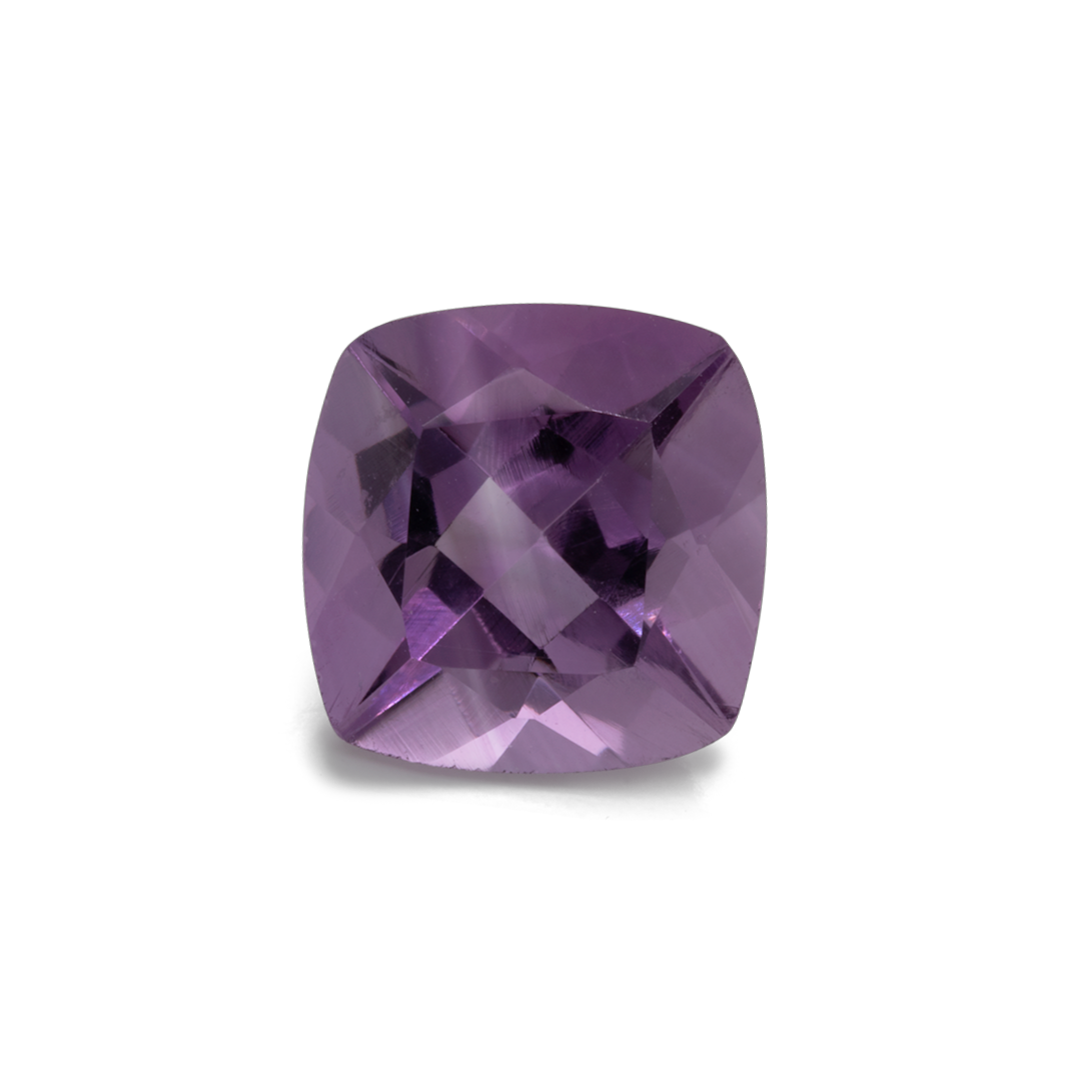 Amethyst - purple, cushion, 8.2x8.2 mm, 2.13 cts, No. AMY38001