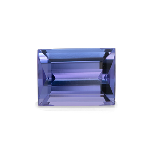 Tansanit - blau, baguette, 8,2x6 mm, 1.97 cts, Nr. TZ65002