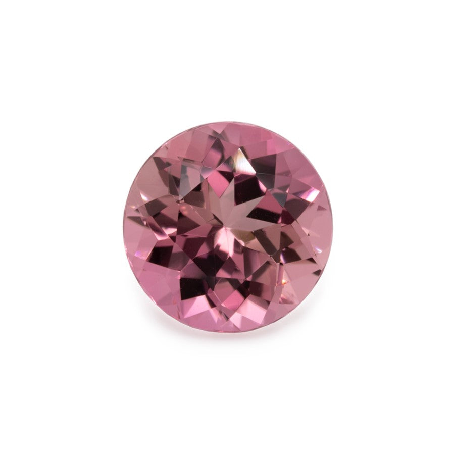 Tourmaline - pink, round, 8x8 mm, 1.90 cts, No. TR90002