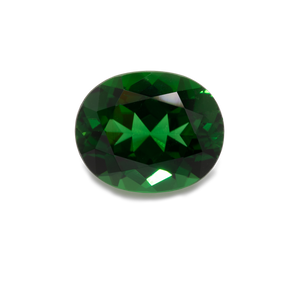 Chrome Tourmaline - green, oval, 10x8.2 mm, 2.88 cts, No. TR42001