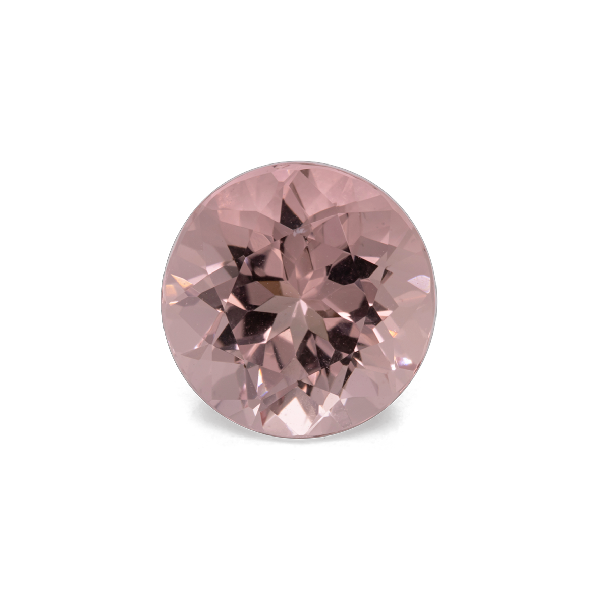 Morganite - pink, round, 8.5x8.5 mm, 2.06-2.13 cts, No. MO31002