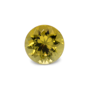 Tourmaline Canary - yellow, round, 7.3x7.3 mm, 1.45 cts, No. TR99382