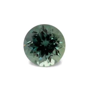Saphir - blau&grün, rund, 4.8x4.8 mm, 0.53 cts, Nr. XSR11186