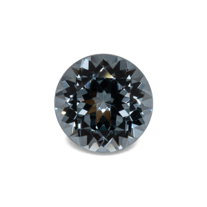 Spinel - blue/grey, round, 5.1x5.1 mm, 0.57 cts, No. SP90012