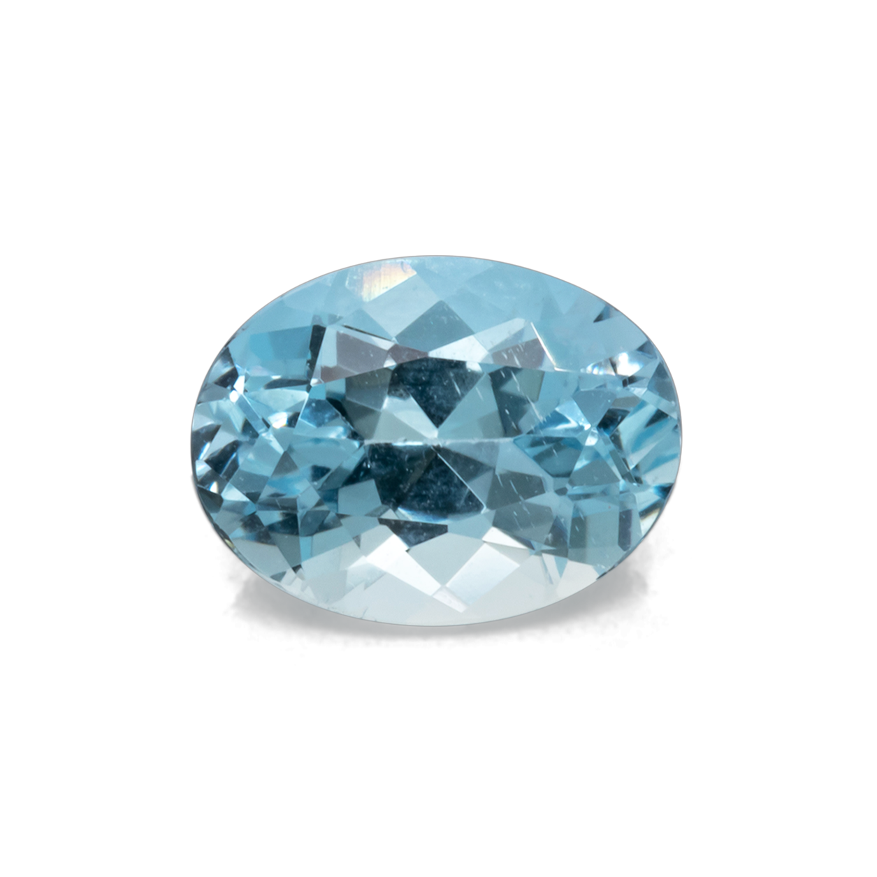 Aquamarine - AA, oval, 8x6 mm, 1.08 - 1.14 cts, No. A99045