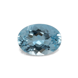 Aquamarine - AAA, oval, 7x5 mm, 0.60 - 0.66 cts, No. A99051