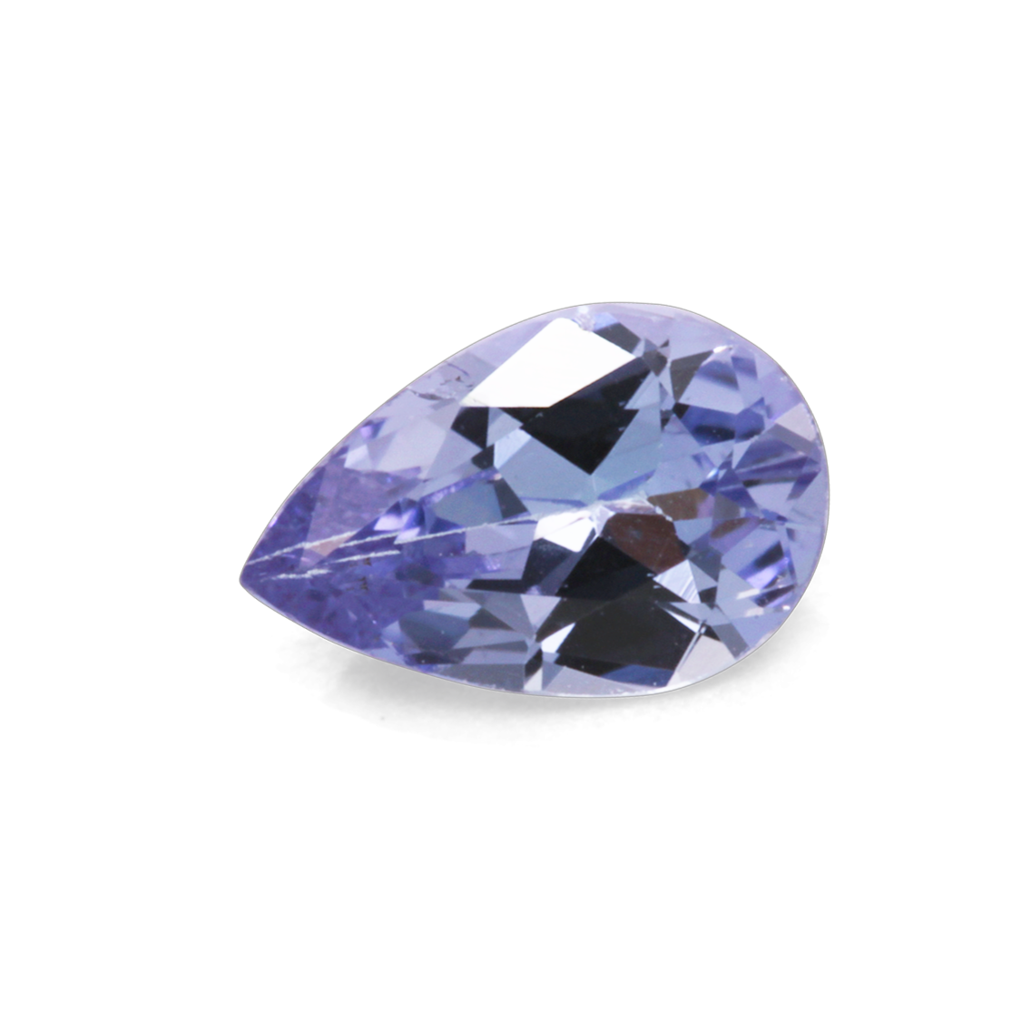 Tansanit - blau, birnform, 6x4 mm, 0.37 cts, Nr. TZ99001