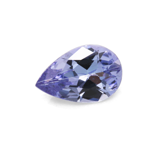 Tansanit - blau, birnform, 6x4 mm, 0.37 cts, Nr. TZ99001