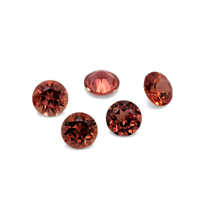 Saphir - orange, rund, 2x2 mm, 0,.04 cts, Nr. XSR11127