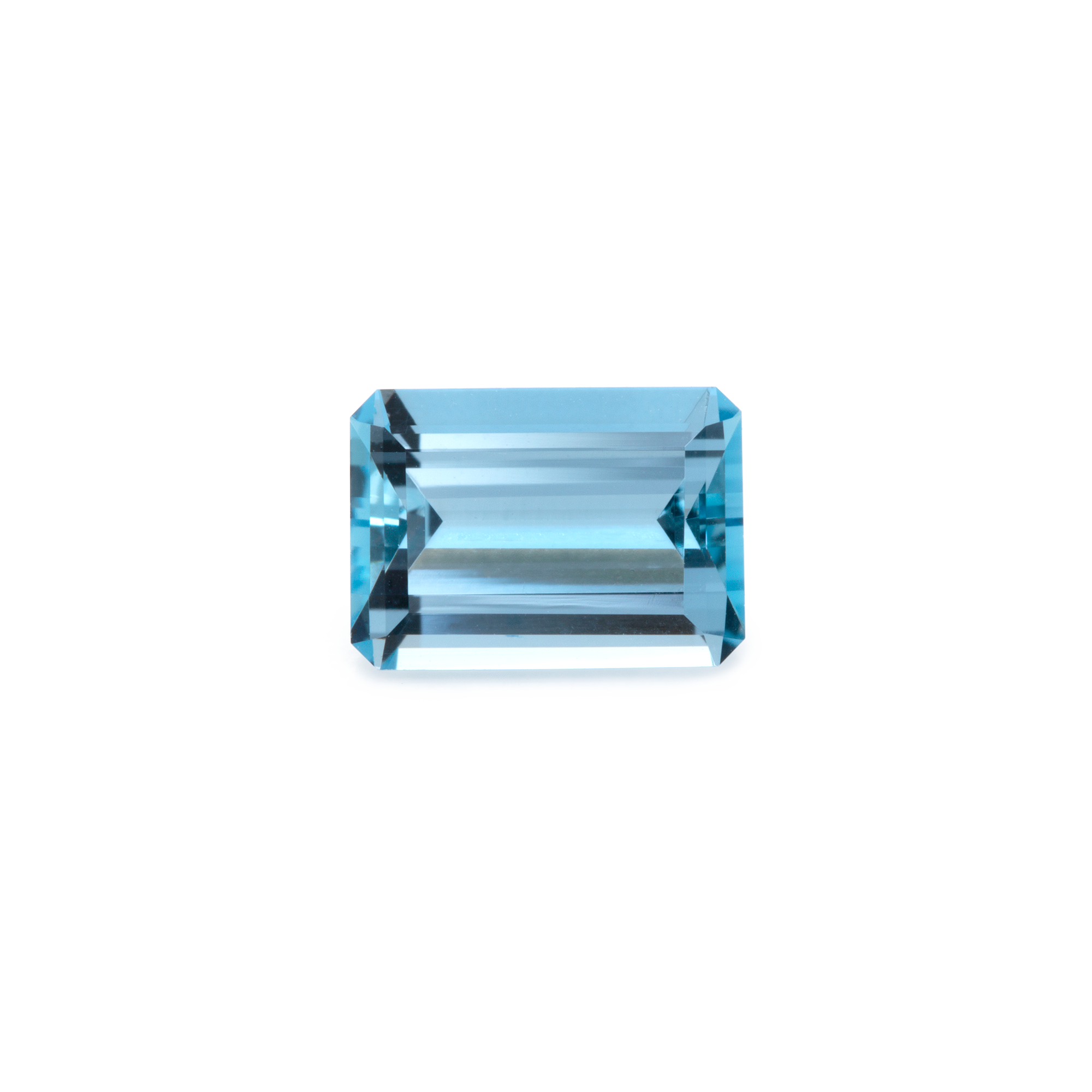 Aquamarine - AAA, octagon, 7x5 mm, 0.82-0.86 cts, No. A32003