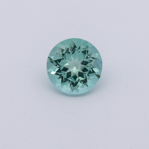 Beryll - blau, rund, 6x6 mm, 0.70 cts, Nr. BY90099