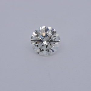 Diamant - leicht getönt weiß, rund, 4x4 mm, 0.26 cts, Nr. D11089