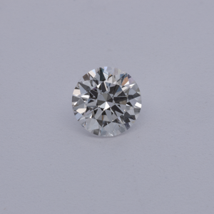 Diamant - getöntes weiß, rund, 4.11x4.11 & 4.14x4.14 mm, 0.26 cts, Nr. D11090