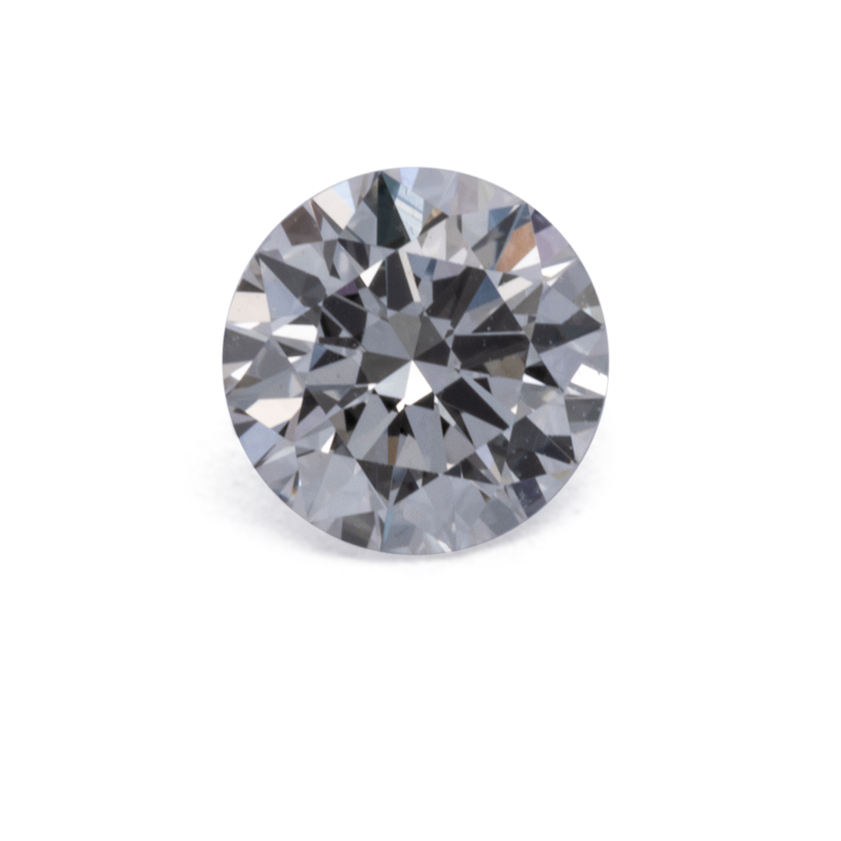 Diamant - getöntes weiß, rund, 4.11x4.11 & 4.14x4.14 mm, 0.26 cts, Nr. D11090