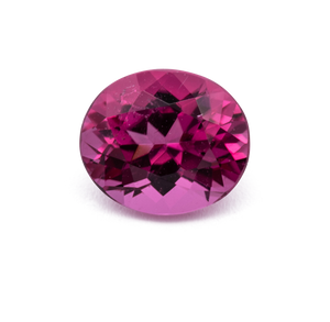 Turmalin - pink, oval, 7x6 mm, 1.05 cts, Nr. TR991180