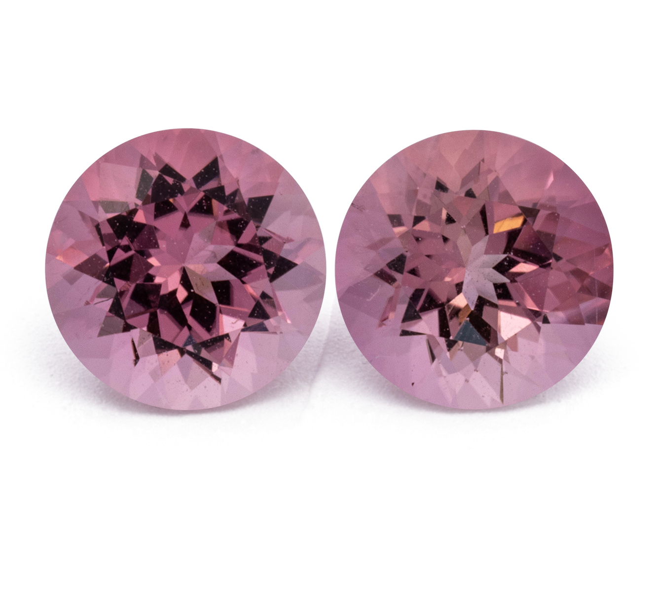 Turmalin - pink, rund, 6x6 mm, 1.68 cts, Nr. TR991183