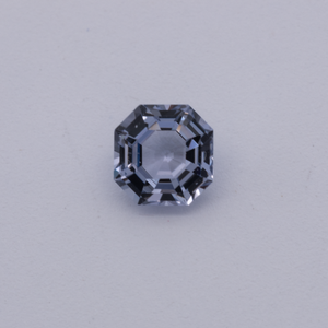 Spinell - lila, asscher, 4x4 mm, 0.33 cts, Nr. SP90128