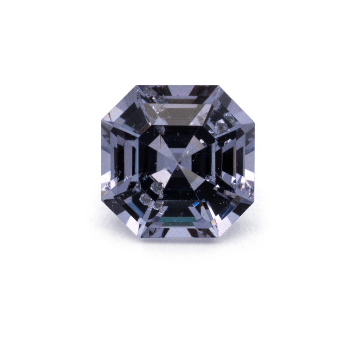 Spinell - lila, asscher, 4x4 mm, 0.34 cts, Nr. IN1066