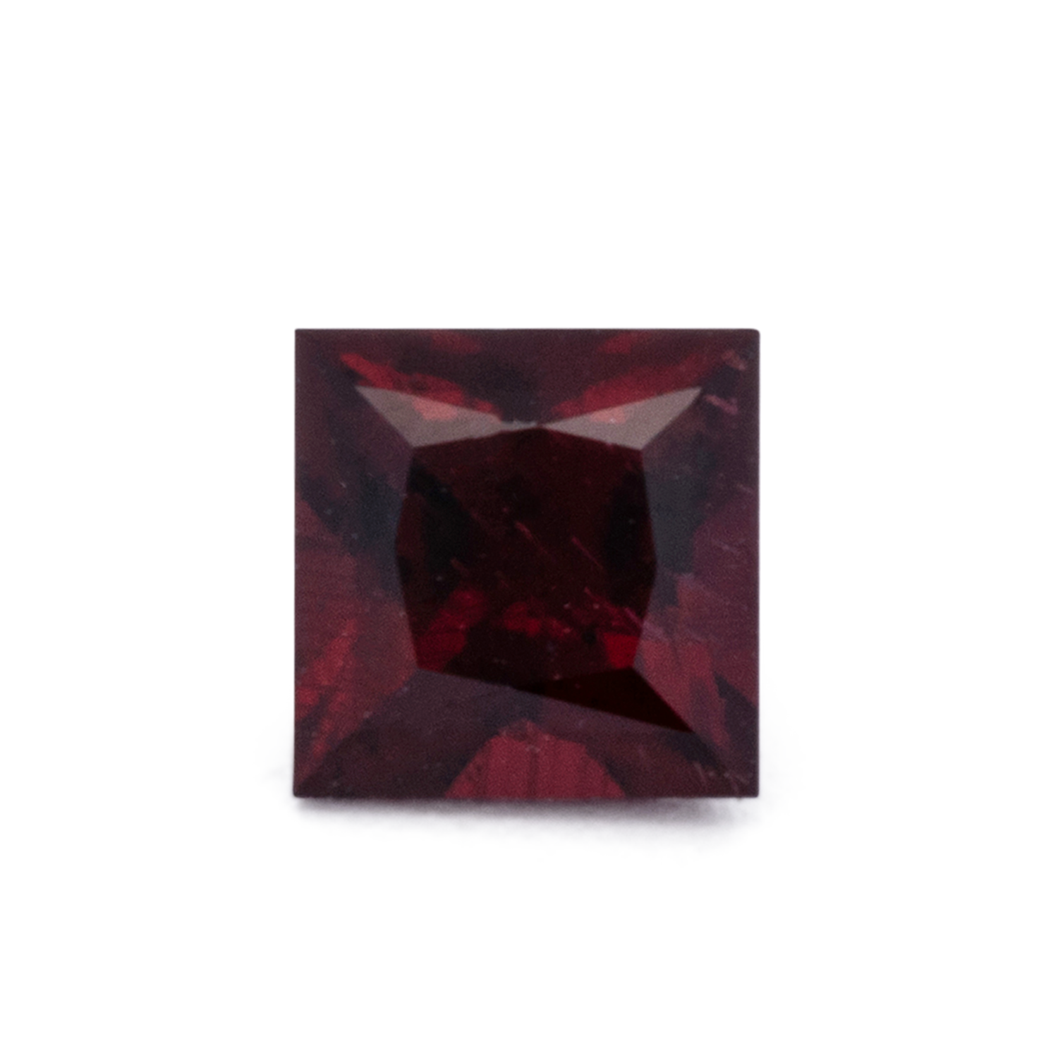 Rubin - rot, rechteck, 3.5x3.5 mm, 0.26 cts, Nr. RY10017