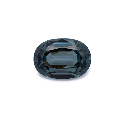 Spinell - grau, oval, 8.5x6 mm, 1.53 cts, Nr. SP90005