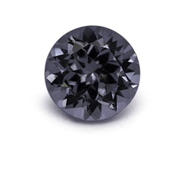 Spinell - grau, rund, 5.6x5.6 mm, 0.77 cts, Nr. SP90108