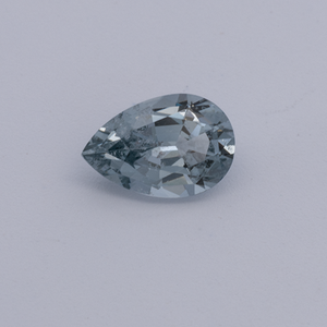 Spinell - grau, birnform, 6x4 mm, 0.43 cts, Nr. SP90116