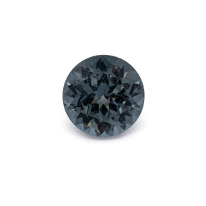 Spinell - grau, rund, 5.5x5.5 mm, 0.77 cts, Nr. SP90147