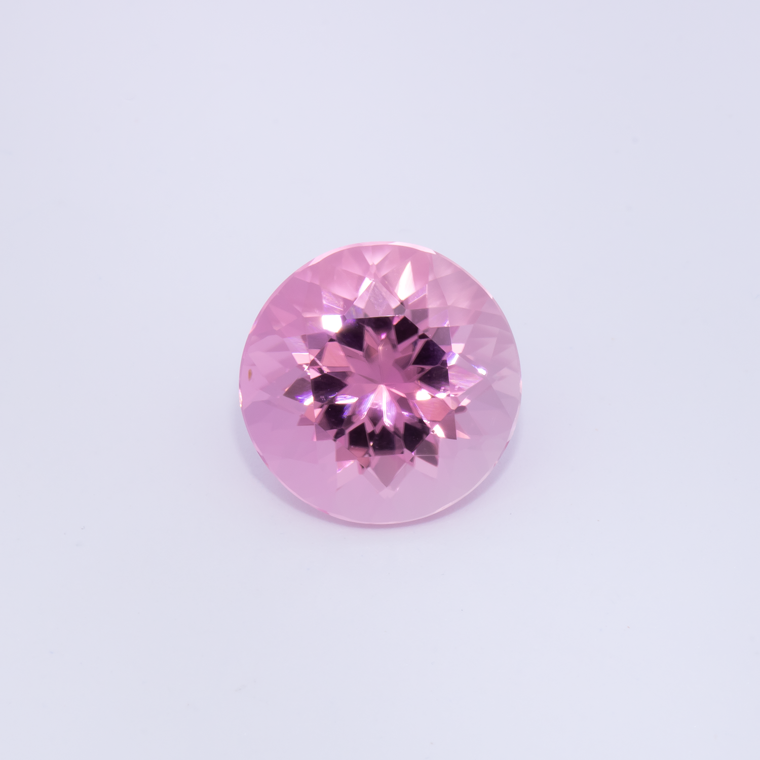 Turmalin - rosa, rund, 9.5x9.5 mm, 3.08 cts, Nr. TR991081