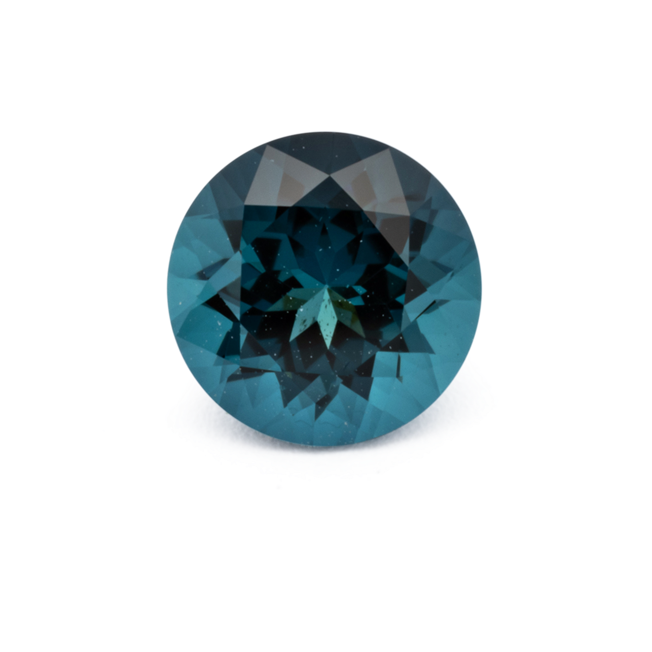 Turmalin - blau, rund, 6x6 mm, 0.87 cts, Nr. TR991207