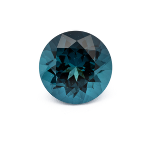 Turmalin - blau, rund, 6x6 mm, 0.87 cts, Nr. TR991207